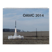 2014 OAMCロケットのカレンダー カレンダー (カバー)