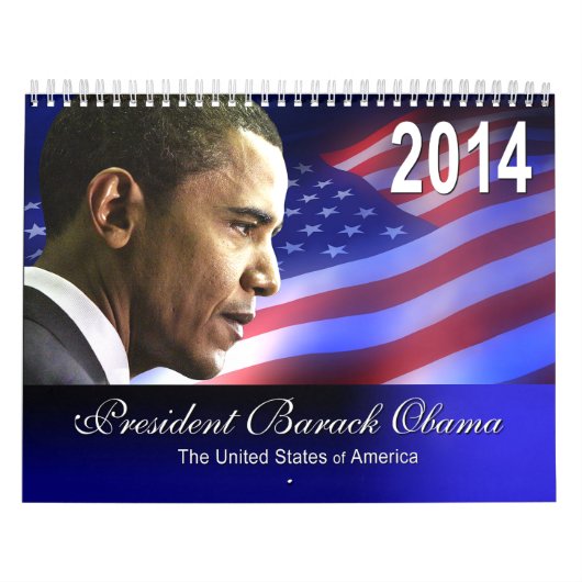 2014 Obama Collectivable Keepsake Calendar I カレンダー (カバー)