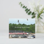 2014 Platteville, Tornadoes Memorabiliaはがき ポストカード (スタンド正面)