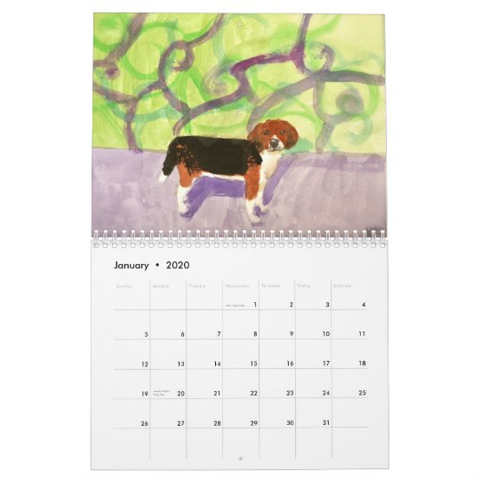 2015年のビーグル犬のカレンダー カレンダー Zazzle Co Jp