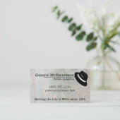 2015カレンダーが付いているハードボイルドで砂のような名刺 名刺 (スタンド正面)