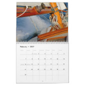 2015カレンダーを競争させるクラシック カレンダー (2月 2027)