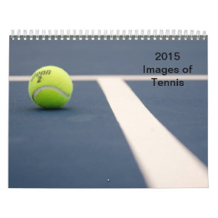 2015カレンダー:  テニスのイメージ カレンダー