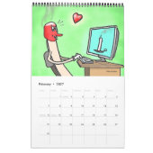 2015グリーンウェアニカレンダー カレンダー (2月 2027)