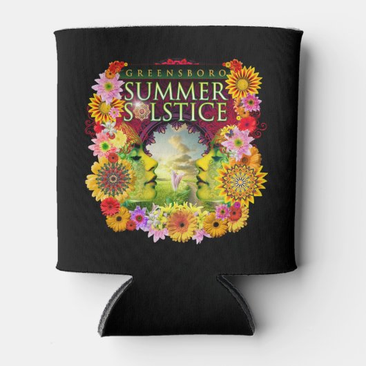 2015グリーンズボロサマー至フェスティバルキープサケ 缶クーラー (正面)