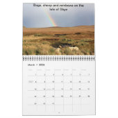 2015スコットランドとアイルランドのカレンダー カレンダー (3月 2026)