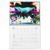 2015個のFungal逆転の太平洋の北西きのこ カレンダー (3月 2026)