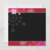 2015大晦日の魅力的なパーティーのリング 招待状 (裏面)