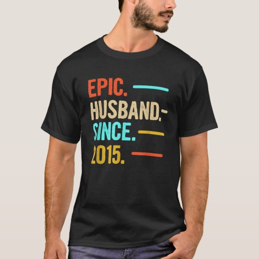 2015年からメンズ叙事詩の夫 Tシャツ (正面)