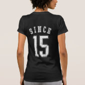 2015年から一緒に Tシャツ (裏面)