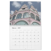 2015年のアルバのカレンダー カレンダー (2月 2027)