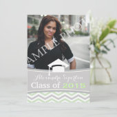 2015年のシボロングレー、ミント卒業キャップのクラス 招待状 (スタンド正面)