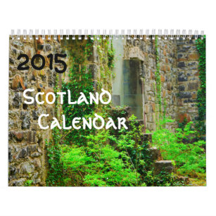 2015年のスコットランドのカレンダー カレンダー