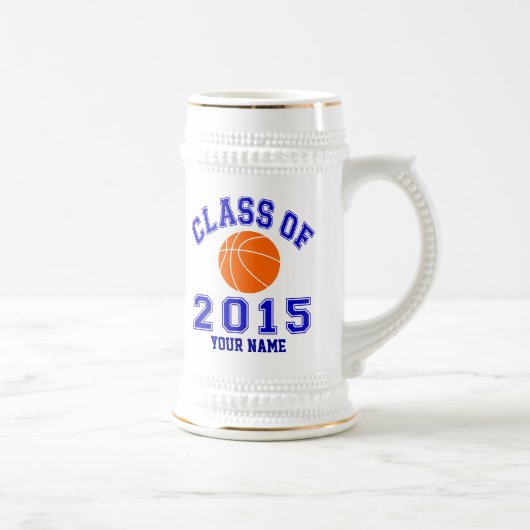 2015年のバスケットボールのクラス ビールジョッキ (右)