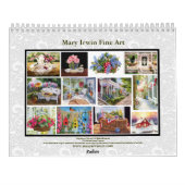 2015年のファインアートのカレンダー カレンダー (裏面)