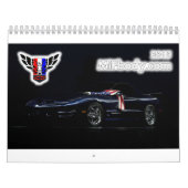 2015年のミシガン州FBodyのカレンダー! カレンダー (カバー)