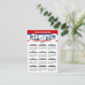 2015年の名刺のカレンダーMIAの捕虜 名刺 (スタンド正面)