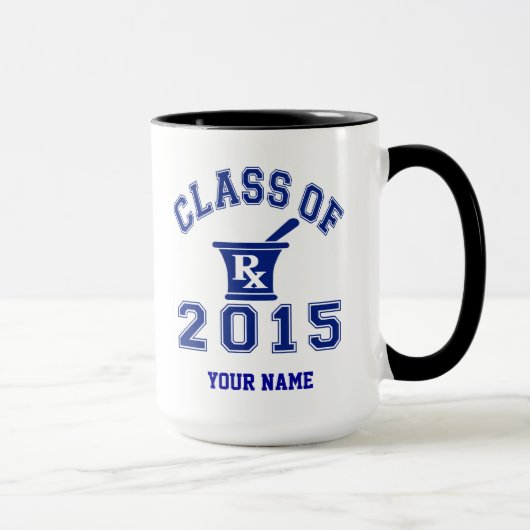2015年の薬学のクラス マグカップ (右)