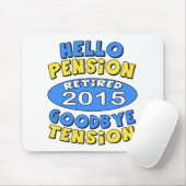 2015年の退職 マウスパッド (マウス)