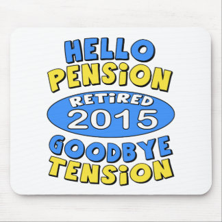 2015年の退職 マウスパッド