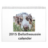 2015年のBellatheaussieのカレンダー カレンダー (カバー)