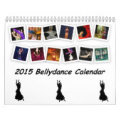 2015年のBellydanceのカレンダー カレンダー (カバー)