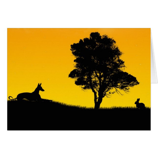 2015年のIbizan猟犬の中央カレンダーのデザイン (正面横)