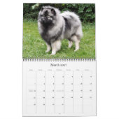 2015年のKeesridge Keeshondenのカレンダー カレンダー (3月 2027)