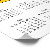 2015年カレンダーMBA卒業 ポスター (角)