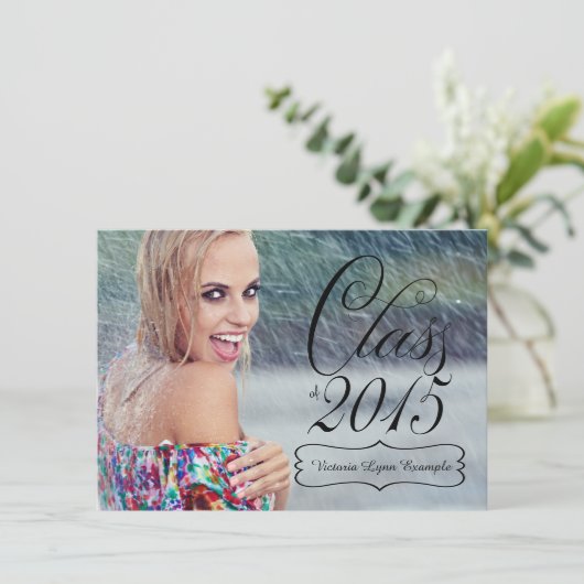 2015年ガールズクラス卒業 招待状 (スタンド正面)