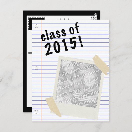 2015年クラス ポストカード (正面/裏面)