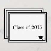 2015年クラス 招待状 (正面/裏面)