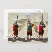 2015年セントエルモ・バレッタでのインヴァルディア再演 ポストカード (正面/裏面)