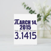 2015年パイ日 ポストカード (スタンド正面)