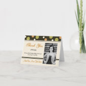 2015年モダン卒業パーティーサンキューカード サンキューカード (正面)