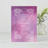 2015年モダン学級卒業パーティー招待状 招待状 (スタンド正面)