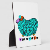 2015年ラムヒツジまたはヤギ –  フォトプラーク (側面)