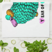 2015年ラム羊やヤギのキッチンタオル キッチンタオル (折り畳み)