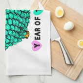 2015年ラム羊やヤギのキッチンタオル キッチンタオル (四つ折り)