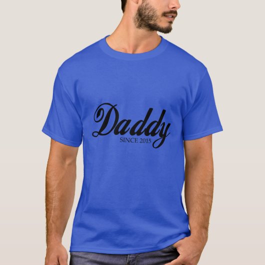 2015年以来のパパ父の日のギフト Tシャツ (正面)