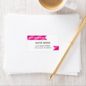 2015年住所 シール |ピンク (インサイチュ)