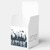 2015年卒業のキャップと卒業証書をパーソナライズ フェイバーボックス (オープン)