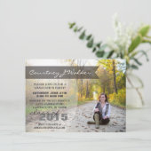 2015年卒業会-レッツ·バナ祝ー 招待状 (スタンド正面)