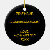 2015年卒業 セラミックオーナメント (裏面)