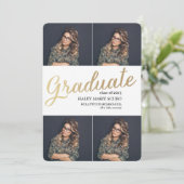 2015年度卒業式のご案内 案内状 (スタンド正面)