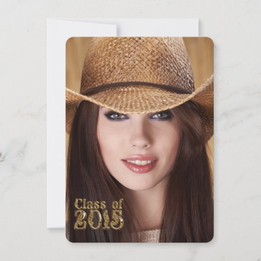 2015年度西部スクリプトクラスの卒業式 招待状 (正面)