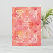 2015年度 現代風卒業パーティー招待状 招待状 (スタンド正面)