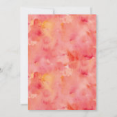 2015年度 現代風卒業パーティー招待状 招待状 (裏面)