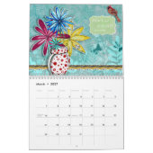 2015年感動的暦花インスパイア引用文 カレンダー (3月 2027)