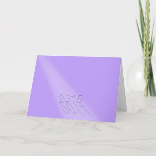 2015年新年 シーズンカード (正面)